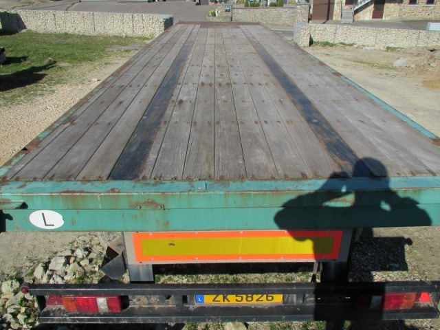 Blumhardt ZK 5826 - Semirremolque plataforma/ Caja abierta: foto 5 Blumhardt ZK 5826 - Semirremolque plataforma/ Caja abierta: foto 5