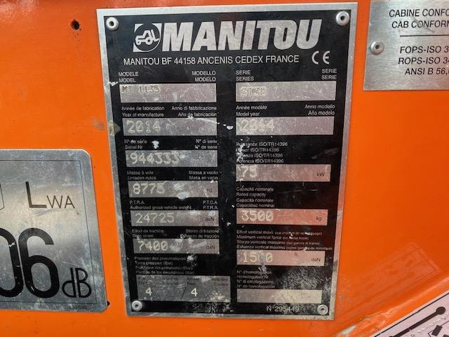 Manitou MT 1135 - Manipulador telescópico: foto 5 Manitou MT 1135 - Manipulador telescópico: foto 5