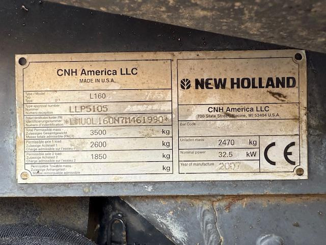 New Holland L 160 - Cargadora de ruedas: foto 5 New Holland L 160 - Cargadora de ruedas: foto 5