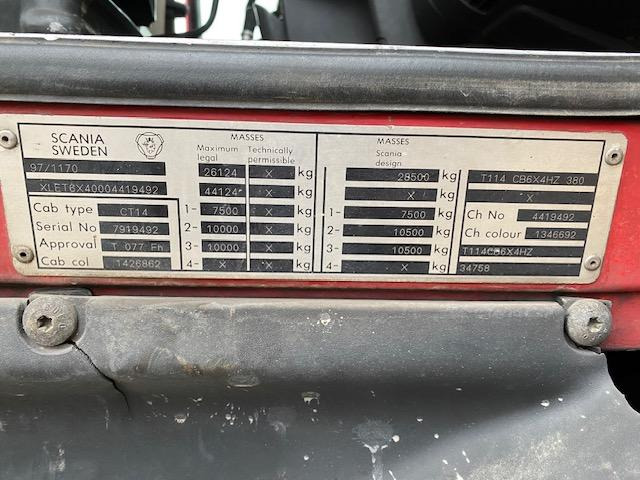Scania T 114 C 380 - Camión volquete: foto 5 Scania T 114 C 380 - Camión volquete: foto 5