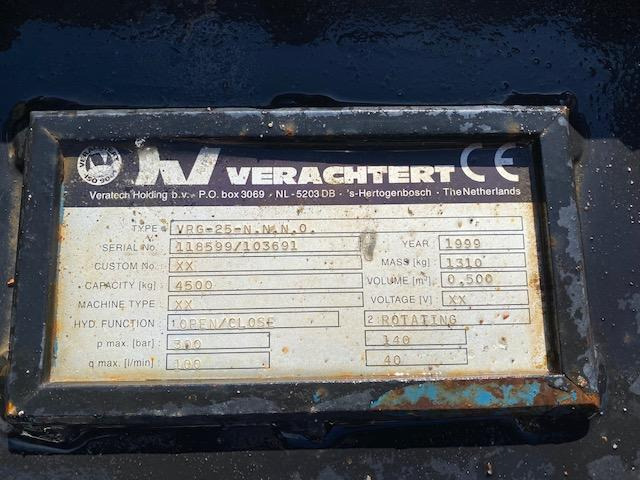 Verachtert VRG 25 - Pinza de manipulación para Maquinaria de construcción: foto 5 Verachtert VRG 25 - Pinza de manipulación para Maquinaria de construcción: foto 5