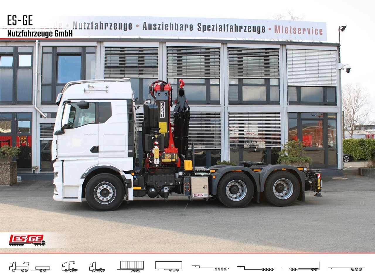 MAN TGX 33.540 6x4 BL SA mit Fassi F545RA.2.26 - Cabeza tractora: foto 1 MAN TGX 33.540 6x4 BL SA mit Fassi F545RA.2.26 - Cabeza tractora: foto 1