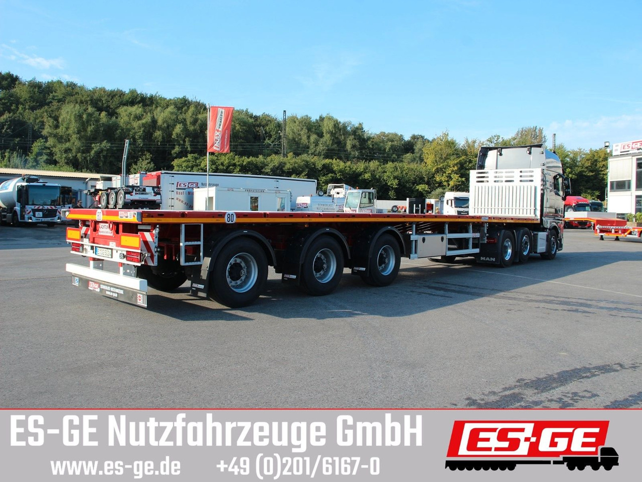 Faymonville MAX Trailer MAX210 Telesattel Faymonville MAX Trailer MAX210 Telesattel - Semirremolque plataforma/ Caja abierta: foto 2 Faymonville MAX Trailer MAX210 Telesattel Faymonville MAX Trailer MAX210 Telesattel - Semirremolque plataforma/ Caja abierta: foto 2