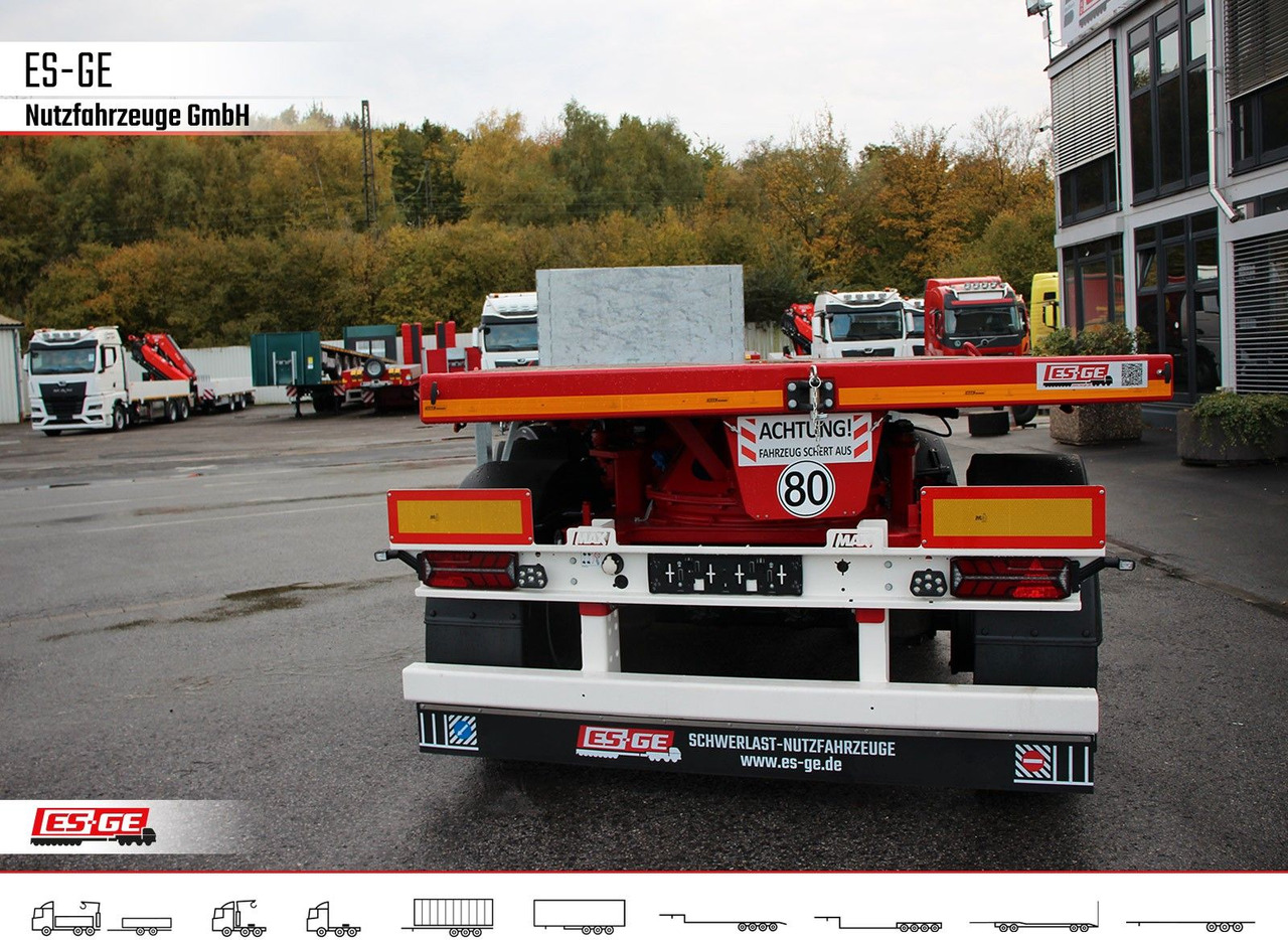 Faymonville MAX410 Ballastauflieger - Semirremolque plataforma/ Caja abierta: foto 2 Faymonville MAX410 Ballastauflieger - Semirremolque plataforma/ Caja abierta: foto 2