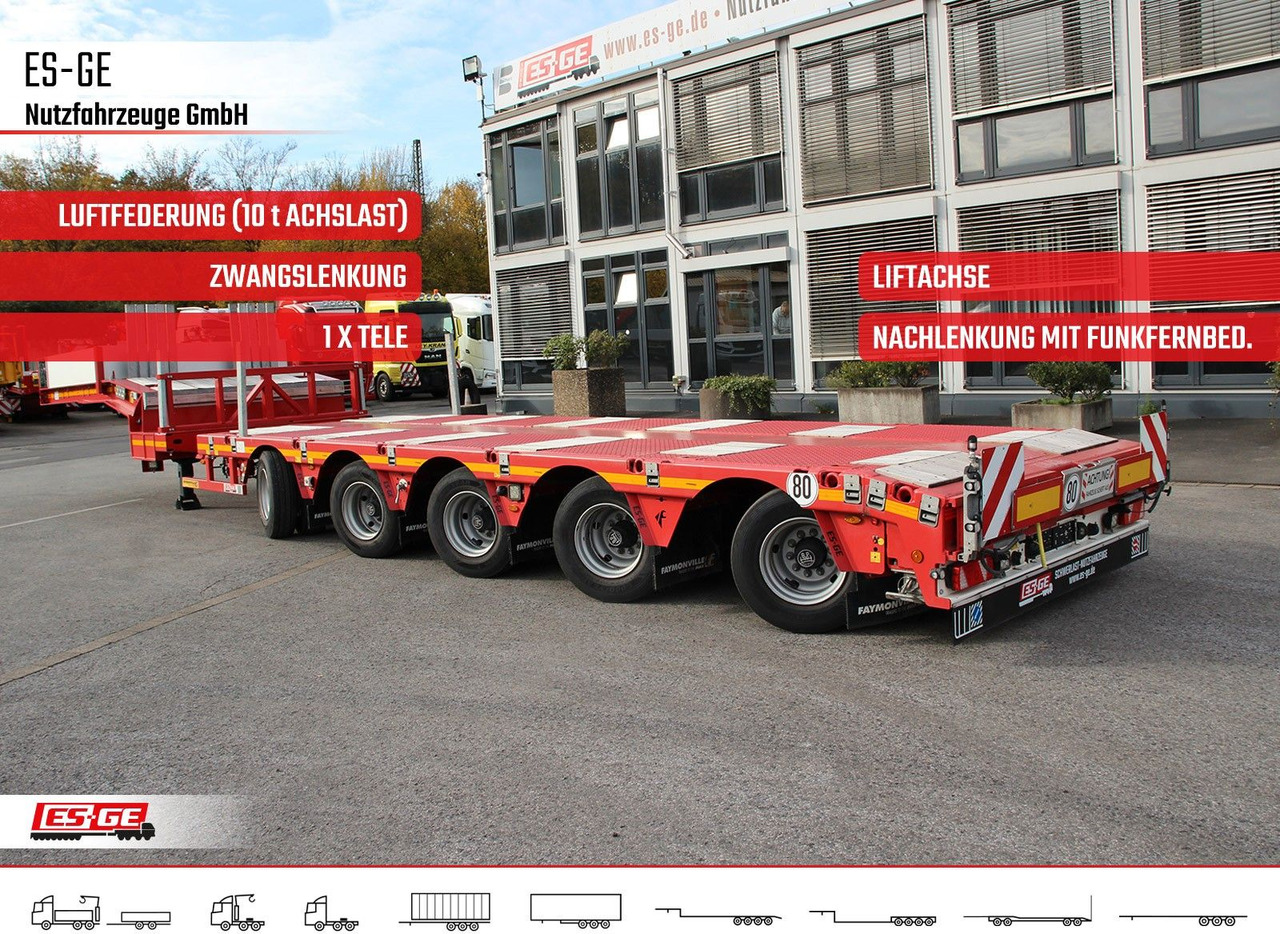 Faymonville Multimax Satteltieflader - hydr. gelenkt - Semirremolque góndola rebajadas: foto 1 Faymonville Multimax Satteltieflader - hydr. gelenkt - Semirremolque góndola rebajadas: foto 1