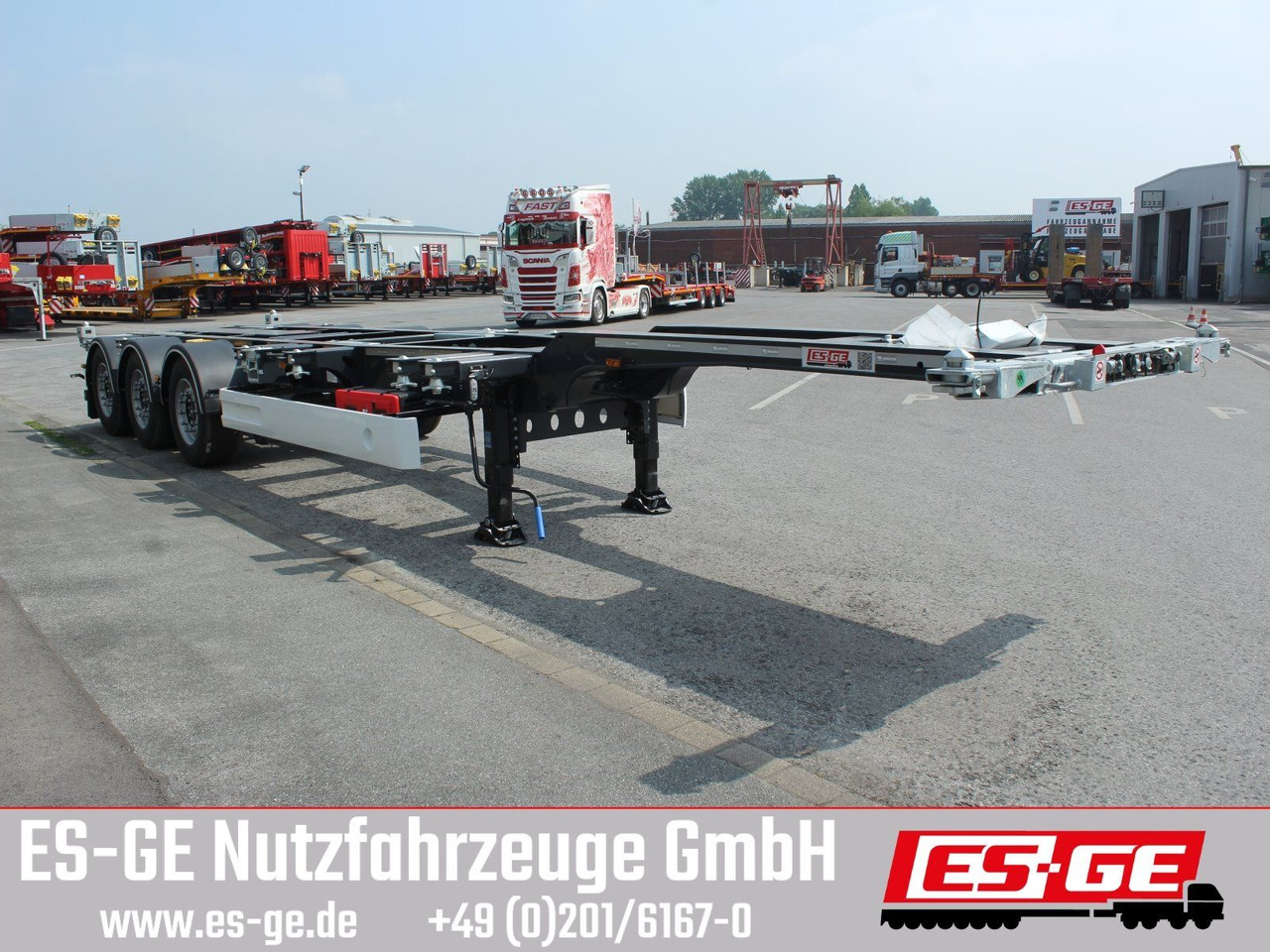 Wielton 3-Achs-Containerchassis - multifunktional - Semirremolque portacontenedore/ Intercambiable: foto 5 Wielton 3-Achs-Containerchassis - multifunktional - Semirremolque portacontenedore/ Intercambiable: foto 5
