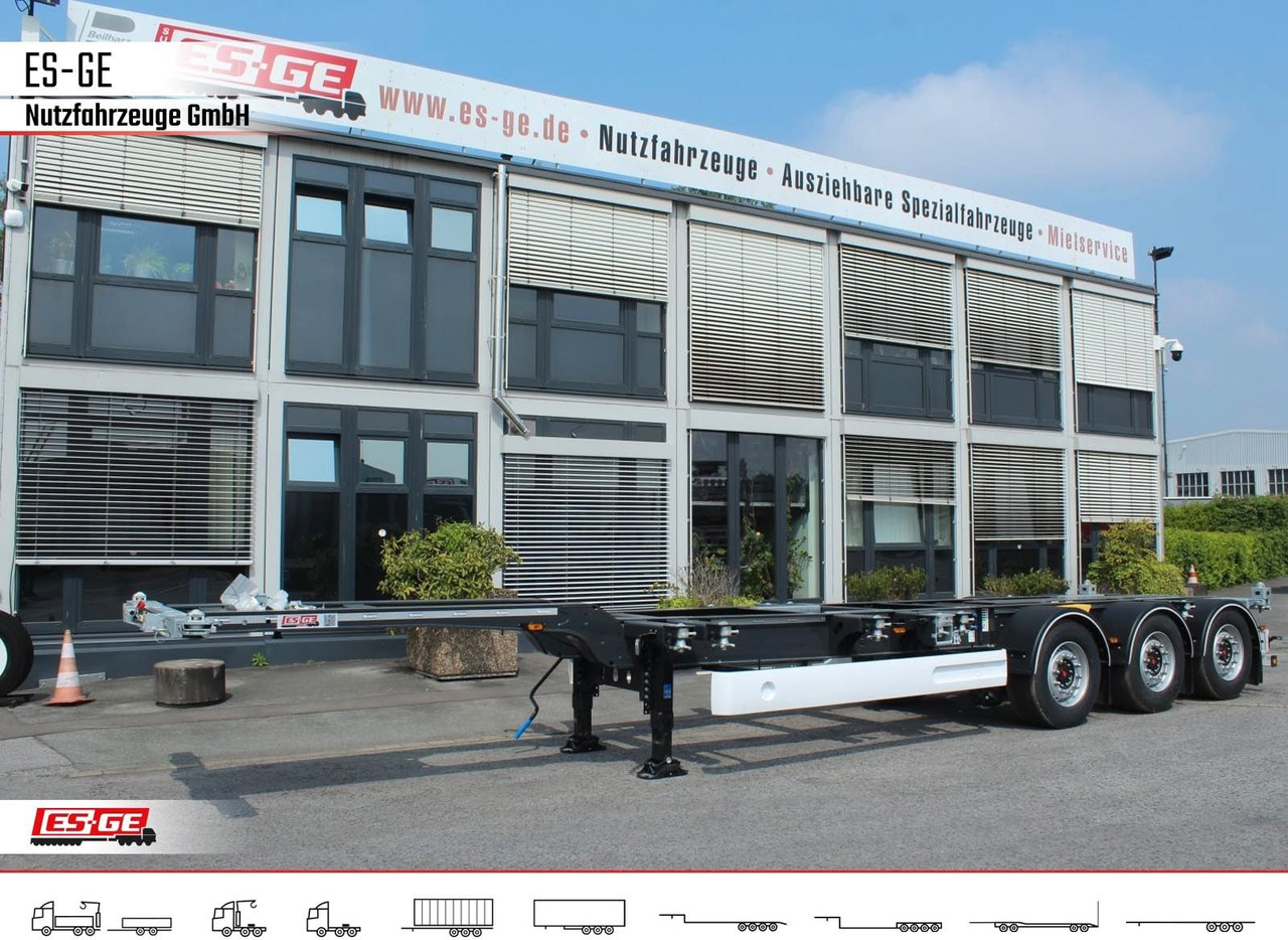 Wielton 3-Achs-Containerchassis - multifunktional - Semirremolque portacontenedore/ Intercambiable: foto 2 Wielton 3-Achs-Containerchassis - multifunktional - Semirremolque portacontenedore/ Intercambiable: foto 2