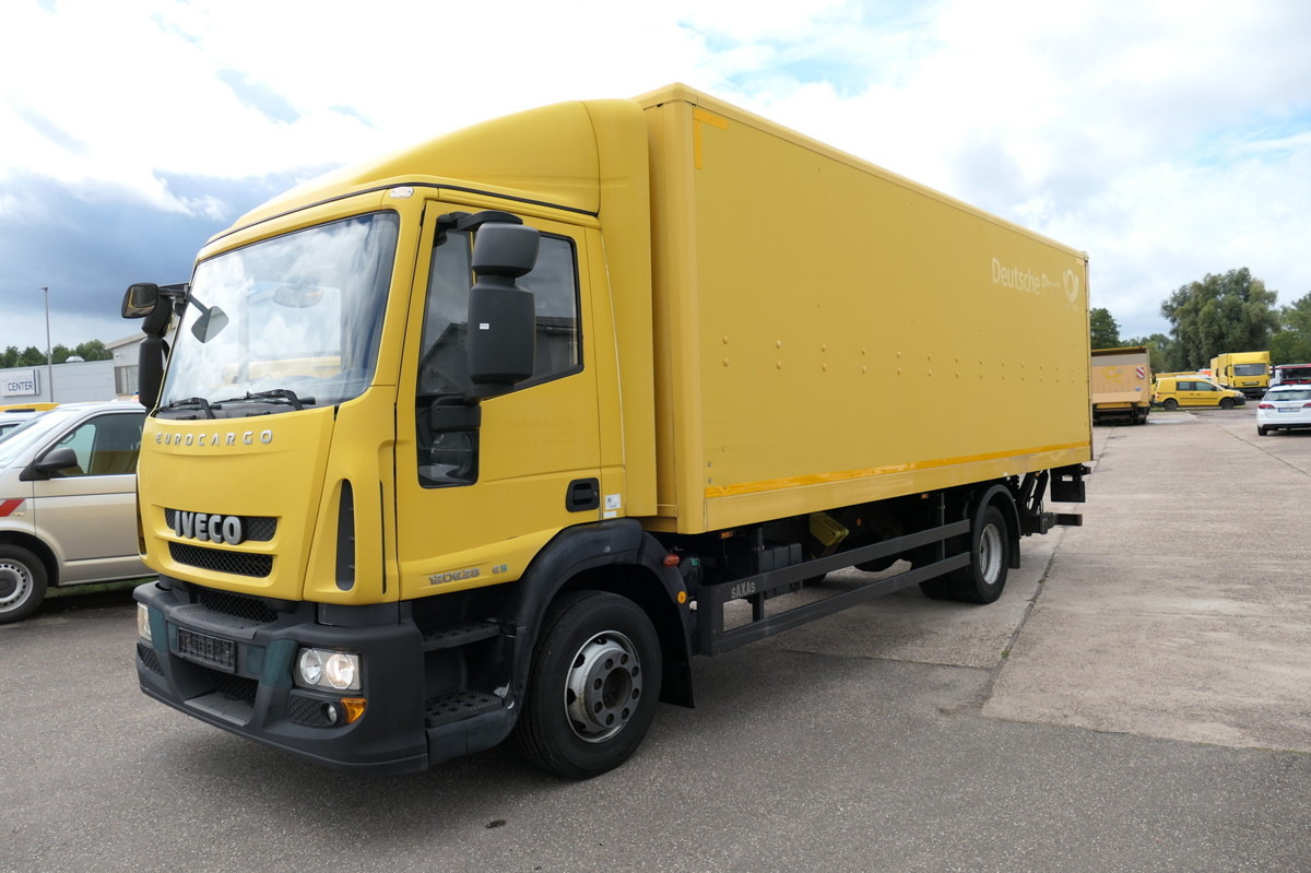IVECO EuroCargo ML 120 E28/P AHK LBW Koffer 7,00x2,44x - Camión caja cerrada: foto 1 IVECO EuroCargo ML 120 E28/P AHK LBW Koffer 7,00x2,44x - Camión caja cerrada: foto 1