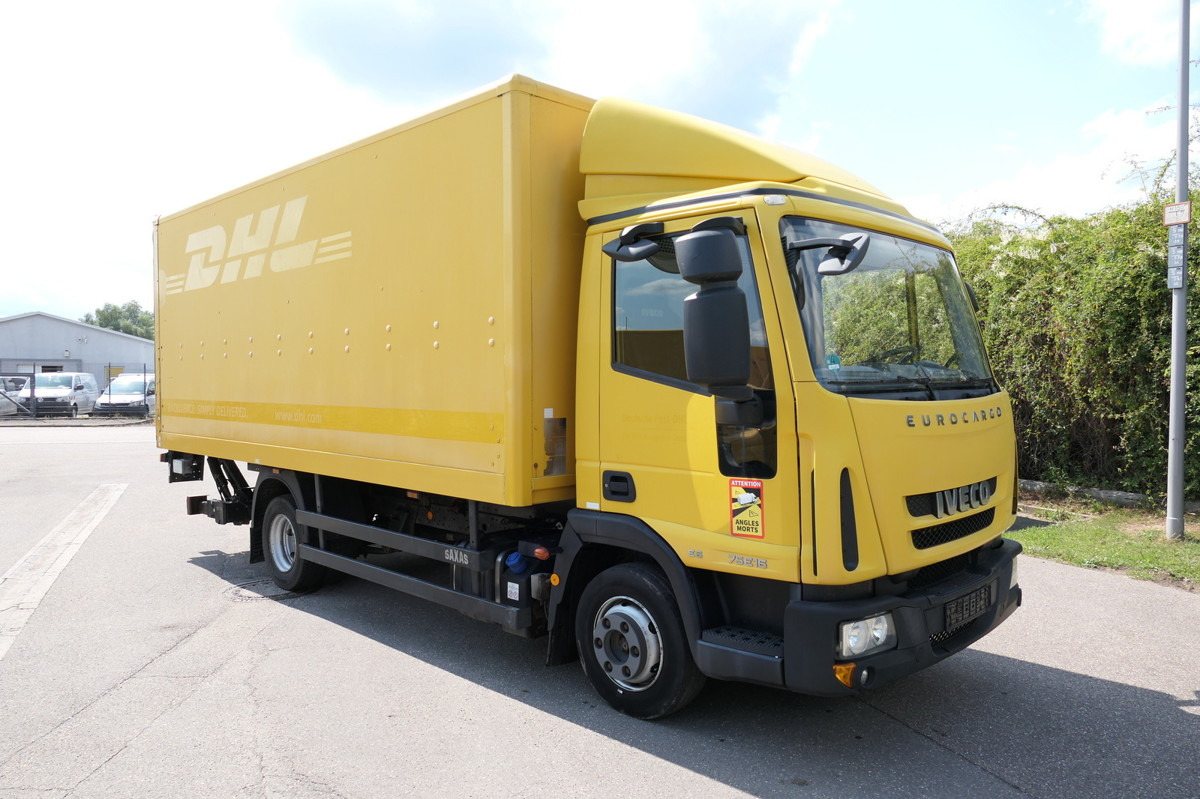 IVECO EuroCargo ML 75 E 16 P LBW LUFT AUTOMATIK COC EU - Furgoneta caja cerrada: foto 1 IVECO EuroCargo ML 75 E 16 P LBW LUFT AUTOMATIK COC EU - Furgoneta caja cerrada: foto 1