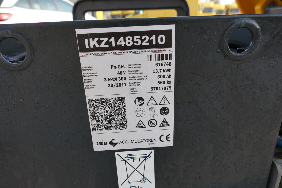 Remolcadora JUNGHEINRICH EZS 570 Schlepper Batterie 20/2017: foto 8 Remolcadora JUNGHEINRICH EZS 570 Schlepper Batterie 20/2017: foto 8