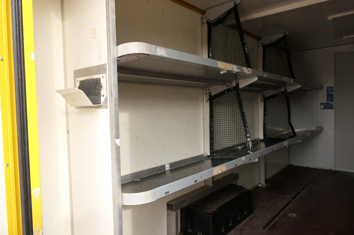 Furgoneta caja cerrada MERCEDES-BENZ SPRINTER 310 CDI MAXI EURO-5 KOFFER REGALE KAMER: foto 6