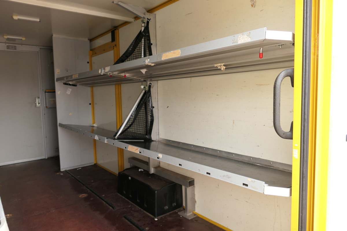 Furgoneta caja cerrada MERCEDES-BENZ SPRINTER 310 CDI MAXI EURO-5 KOFFER REGALE KAMER: foto 7