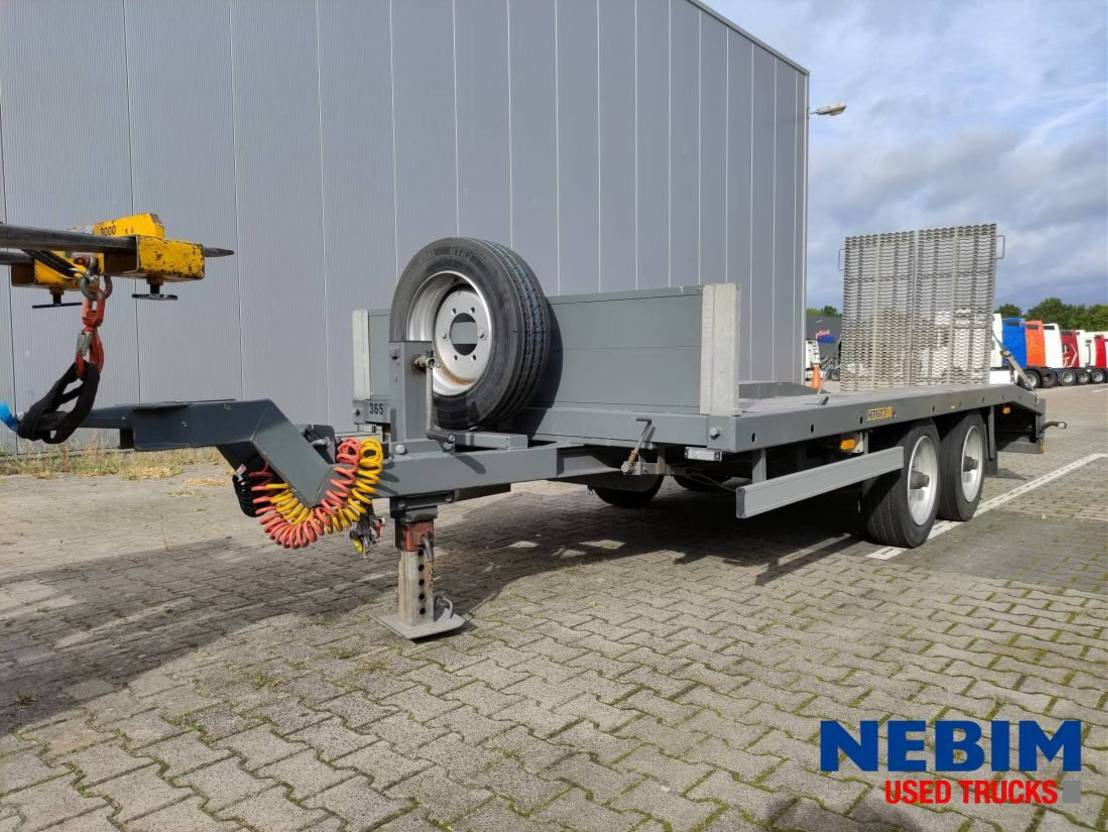 Doornwaard D 6000 TA Machine transport - TOP CONDITION - Remolque porta maquinaria: foto 1 Doornwaard D 6000 TA Machine transport - TOP CONDITION - Remolque porta maquinaria: foto 1