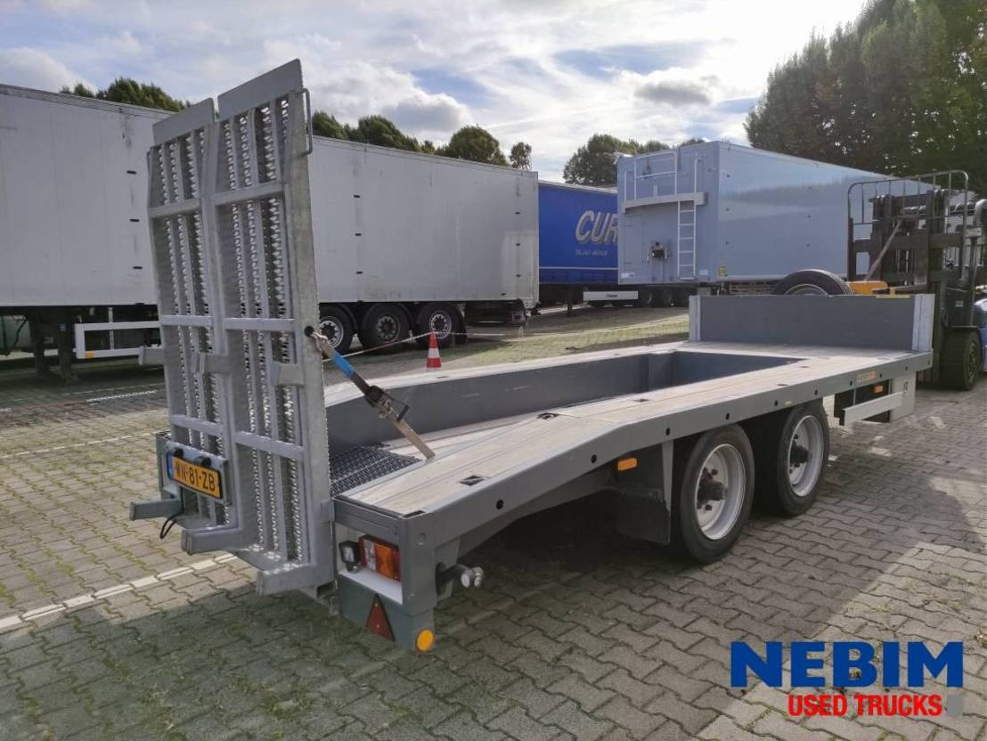 Doornwaard D 6000 TA Machine transport - TOP CONDITION - Remolque porta maquinaria: foto 2 Doornwaard D 6000 TA Machine transport - TOP CONDITION - Remolque porta maquinaria: foto 2