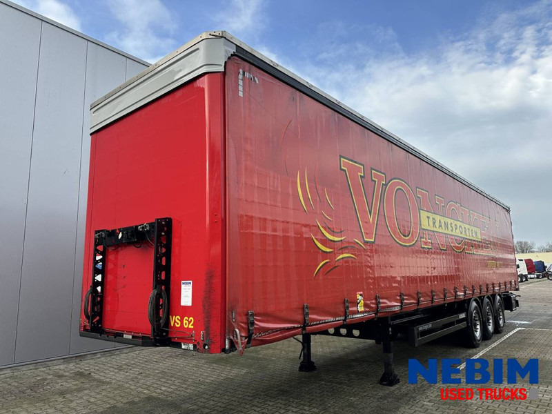 Kögel SN 24 Curtainsider - Pritsche Plane / Sliding roof - Semirremolque lona: foto 1 Kögel SN 24 Curtainsider - Pritsche Plane / Sliding roof - Semirremolque lona: foto 1