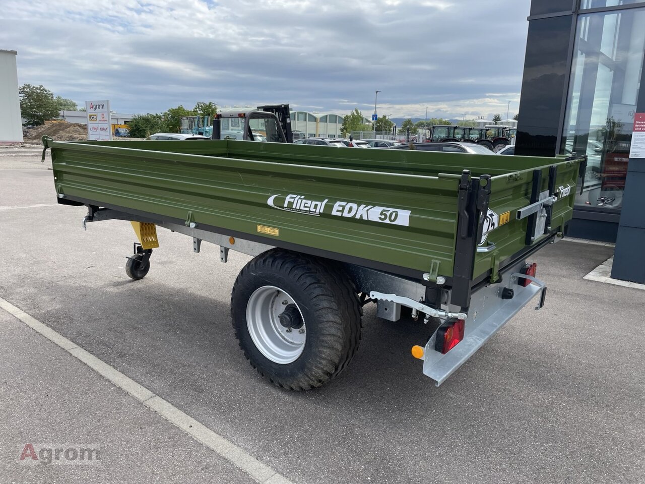 Fliegl EDK 50 FOX - Remolque volquete agrícola: foto 4 Fliegl EDK 50 FOX - Remolque volquete agrícola: foto 4