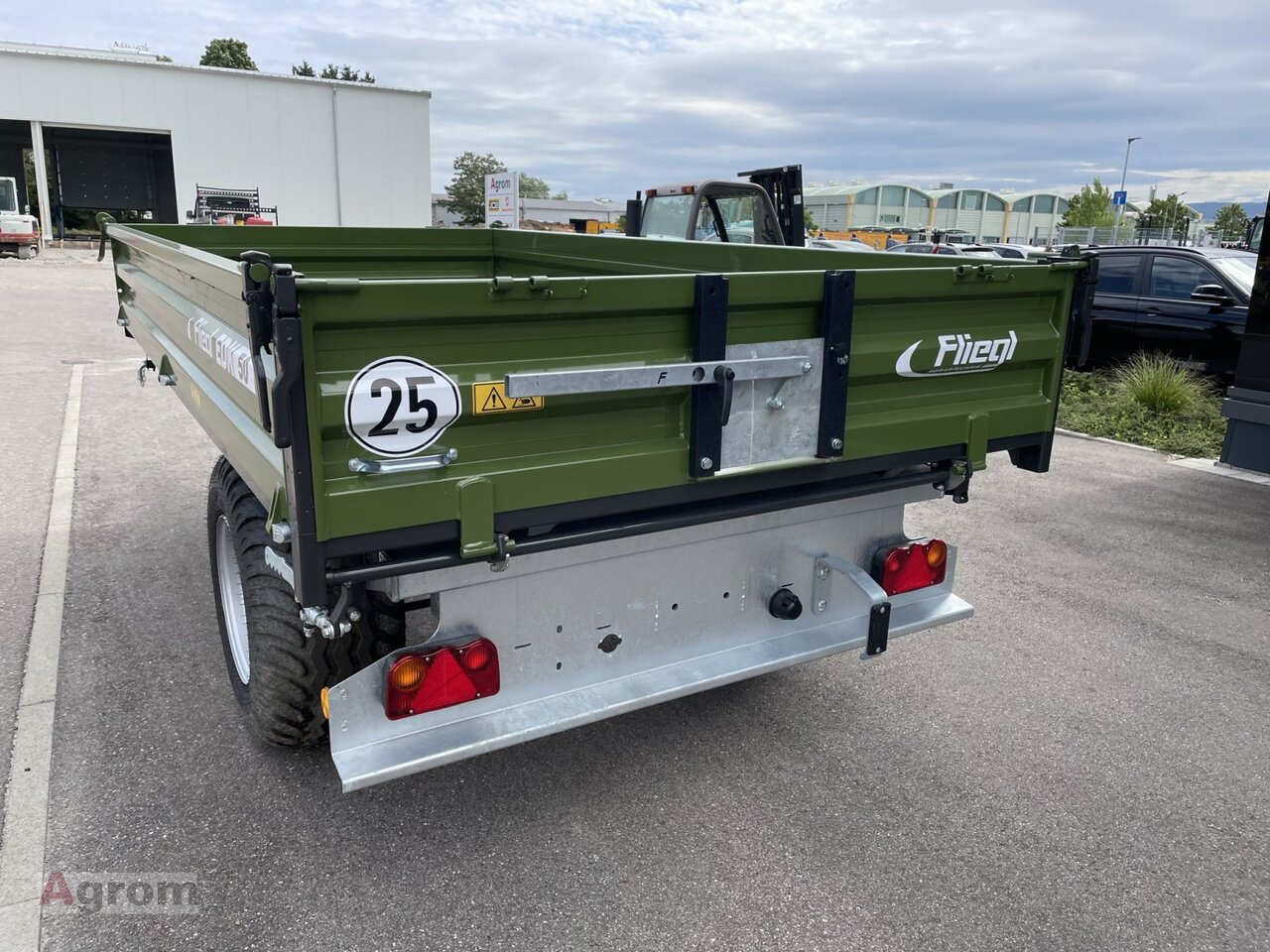 Fliegl EDK 50 FOX - Remolque volquete agrícola: foto 5 Fliegl EDK 50 FOX - Remolque volquete agrícola: foto 5