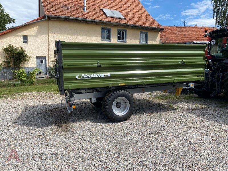Fliegl EDK 60 FOX - Remolque volquete agrícola: foto 1 Fliegl EDK 60 FOX - Remolque volquete agrícola: foto 1