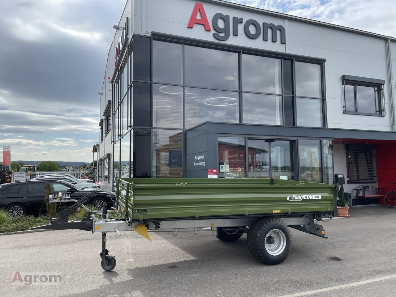 Fliegl EDK 60 FOX - Remolque volquete agrícola: foto 1 Fliegl EDK 60 FOX - Remolque volquete agrícola: foto 1