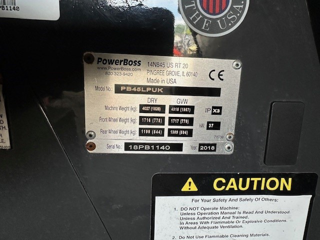 Hako powerboss PB-45-LPUK Naitilus - Barredora industrial: foto 2 Hako powerboss PB-45-LPUK Naitilus - Barredora industrial: foto 2