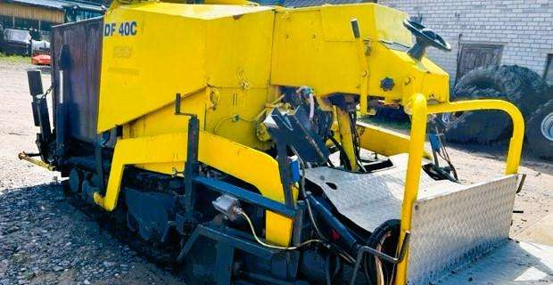 Demag DF 40C - Pavimentadora de asfalto: foto 3 Demag DF 40C - Pavimentadora de asfalto: foto 3