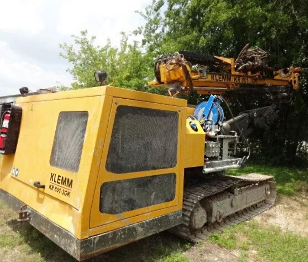 Klemm KR 801-3GK - Martillo de hinca de pilotes: foto 3 Klemm KR 801-3GK - Martillo de hinca de pilotes: foto 3