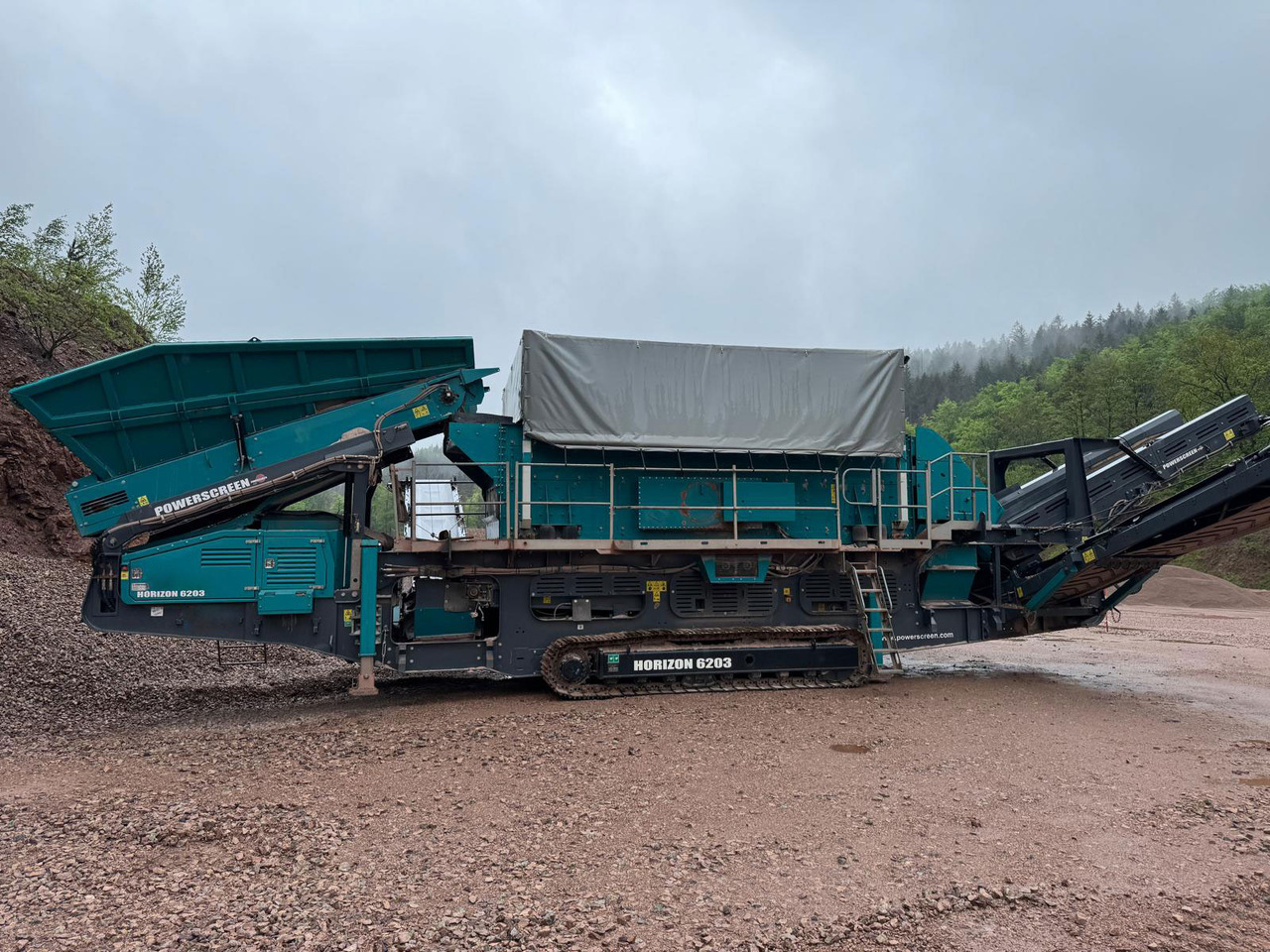 Powerscreen Horizon 6203 - Cribadora: foto 3 Powerscreen Horizon 6203 - Cribadora: foto 3