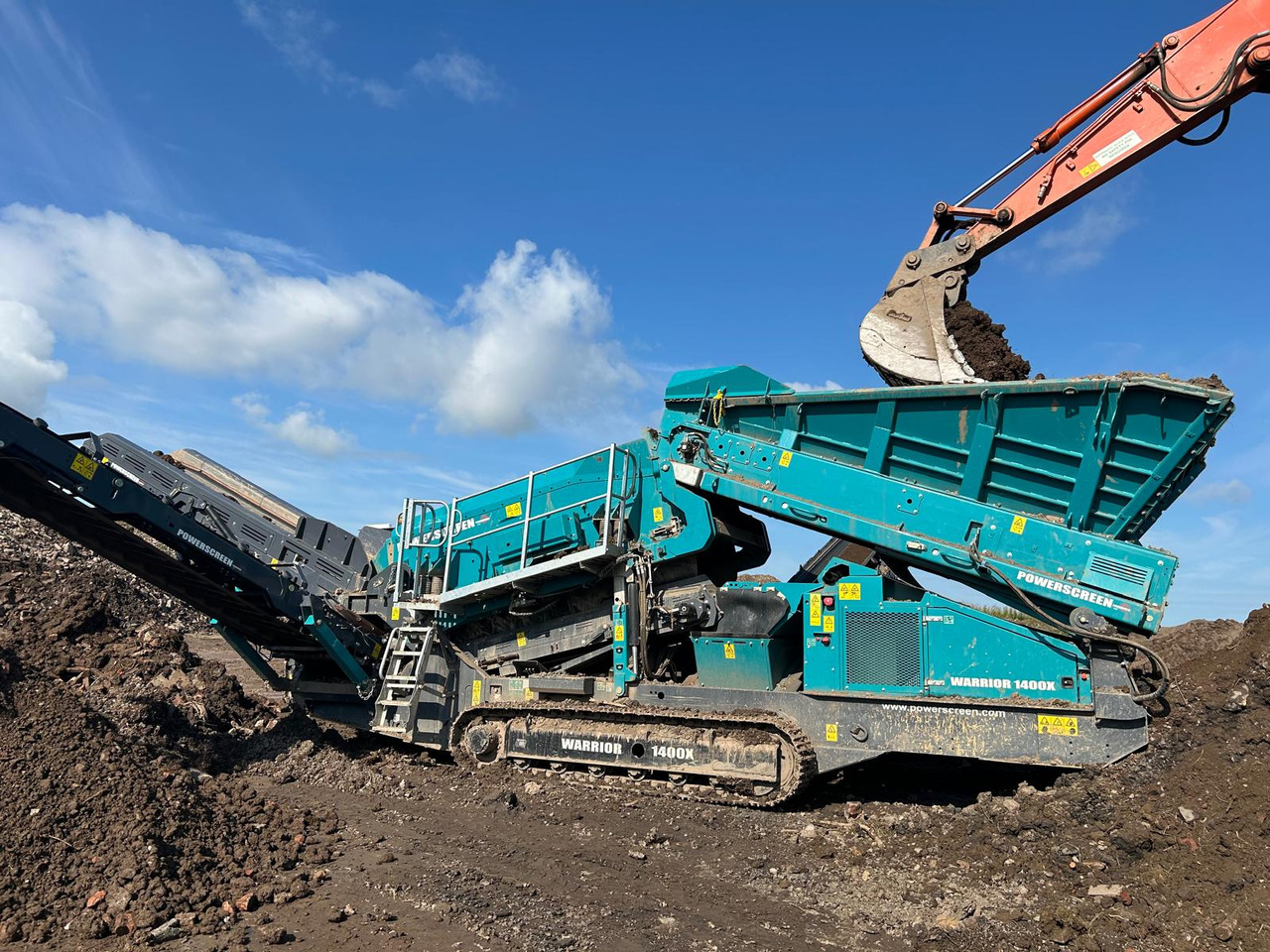 Powerscreen Warrior 1400x - Cribadora: foto 2 Powerscreen Warrior 1400x - Cribadora: foto 2