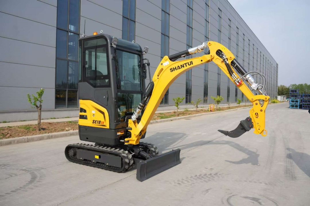 Shantui SE18SR - Miniexcavadora: foto 1 Shantui SE18SR - Miniexcavadora: foto 1