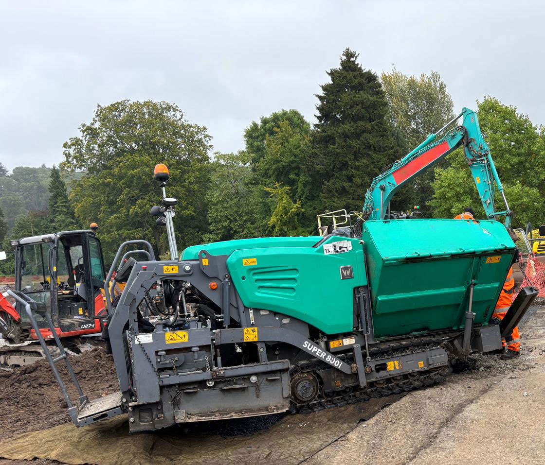 Vogele Super 800i - Pavimentadora de asfalto: foto 3 Vogele Super 800i - Pavimentadora de asfalto: foto 3