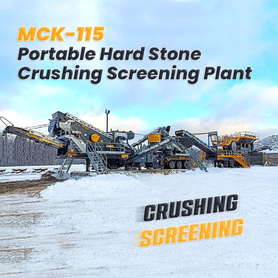 FABO MOBILE CRUSHING PLANT - Maquinaria para minería: foto 1 FABO MOBILE CRUSHING PLANT - Maquinaria para minería: foto 1