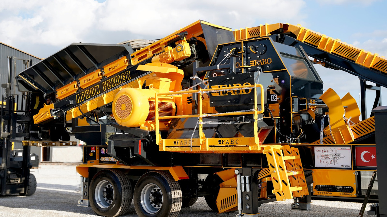 Trituradora móvil nuevo FABO Mobile crusher: foto 8
