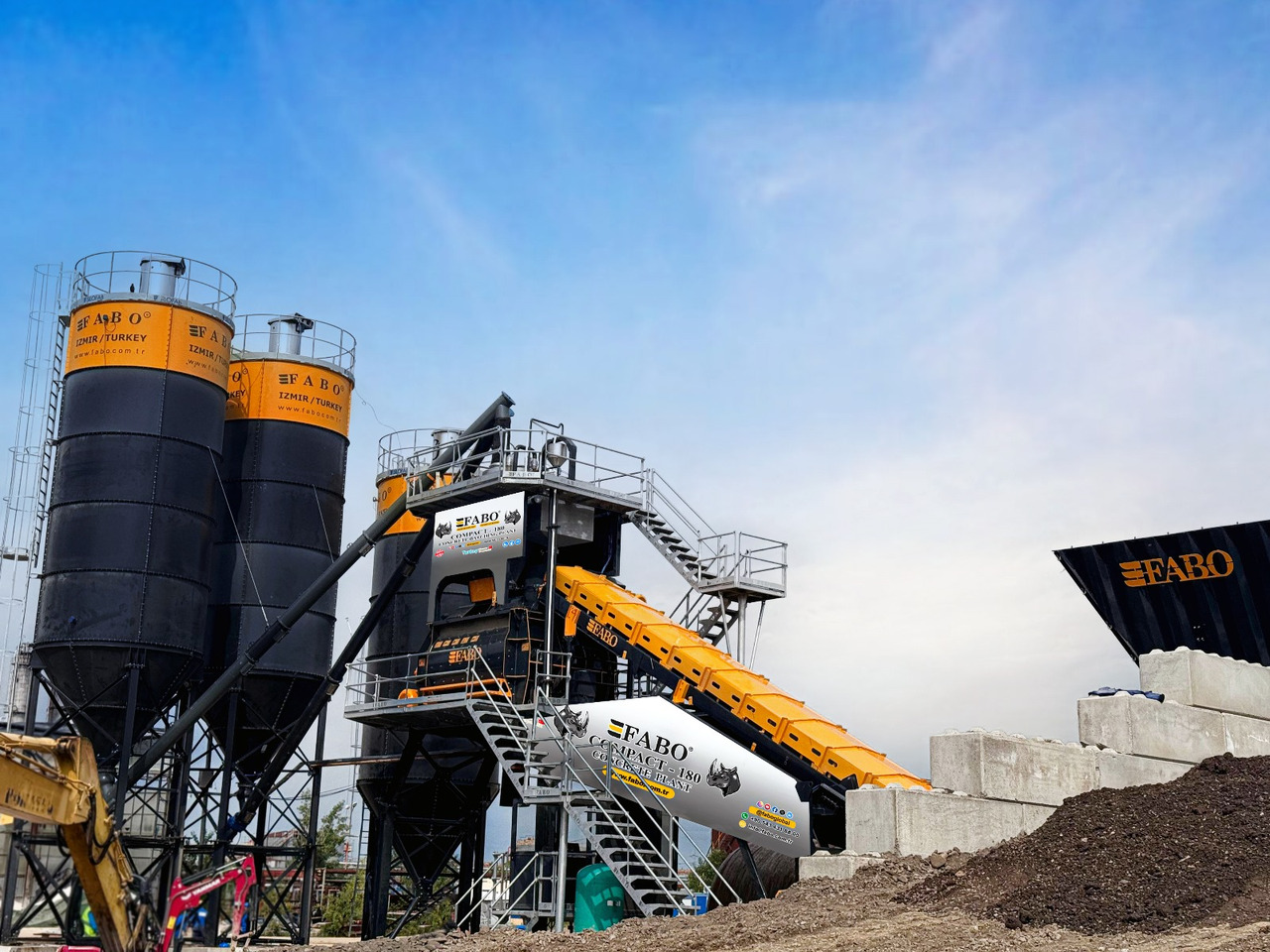 FABO compact concrete plant - Planta de hormigón: foto 1 FABO compact concrete plant - Planta de hormigón: foto 1