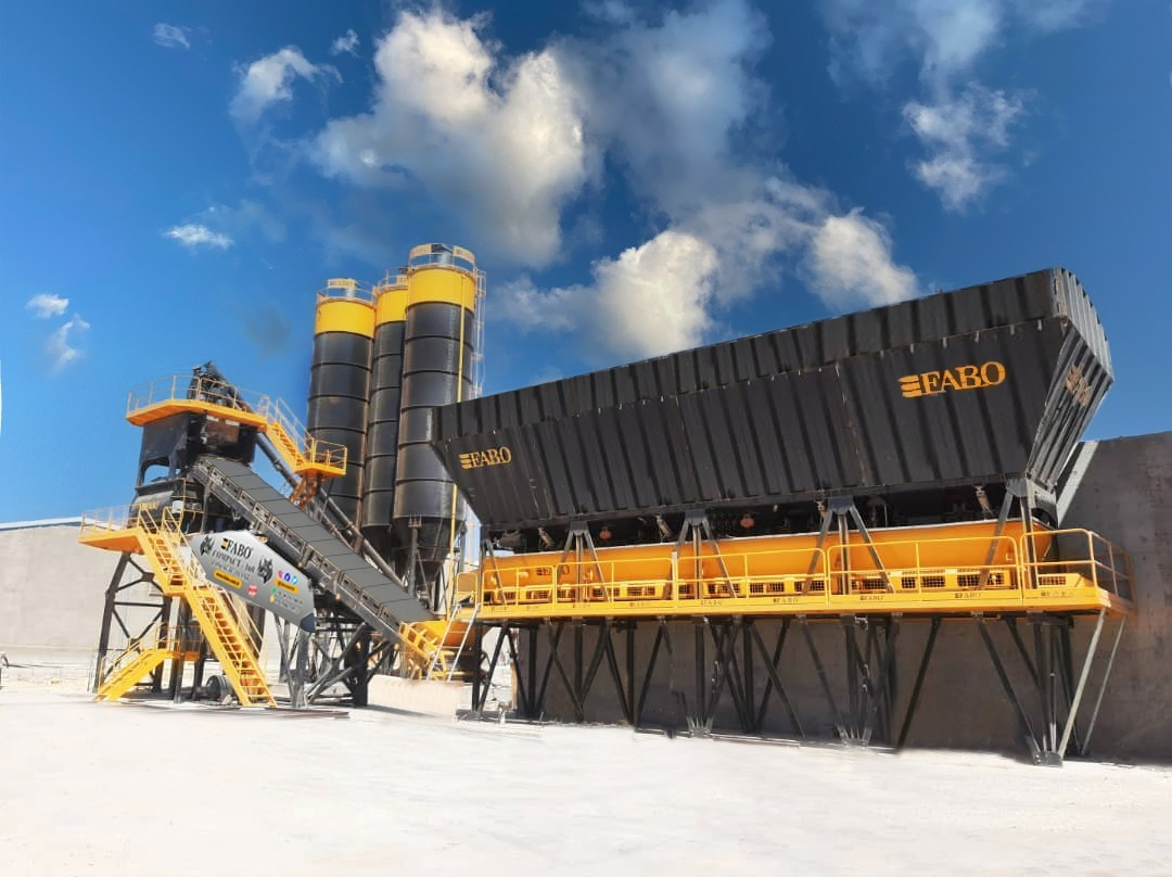 Planta de hormigón nuevo FABO compact concrete plant: foto 1