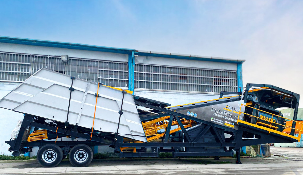 FABO mobile concrete batching plant - Planta de hormigón: foto 1 FABO mobile concrete batching plant - Planta de hormigón: foto 1