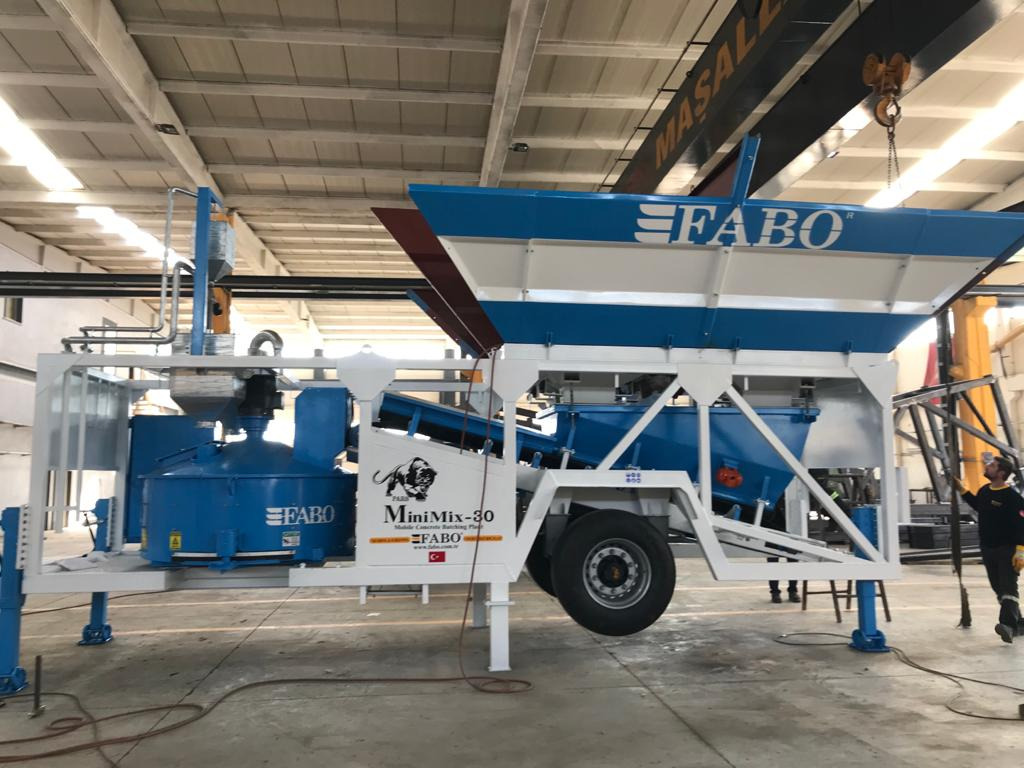 FABO mobile concrete batching plant - Planta de hormigón: foto 4 FABO mobile concrete batching plant - Planta de hormigón: foto 4