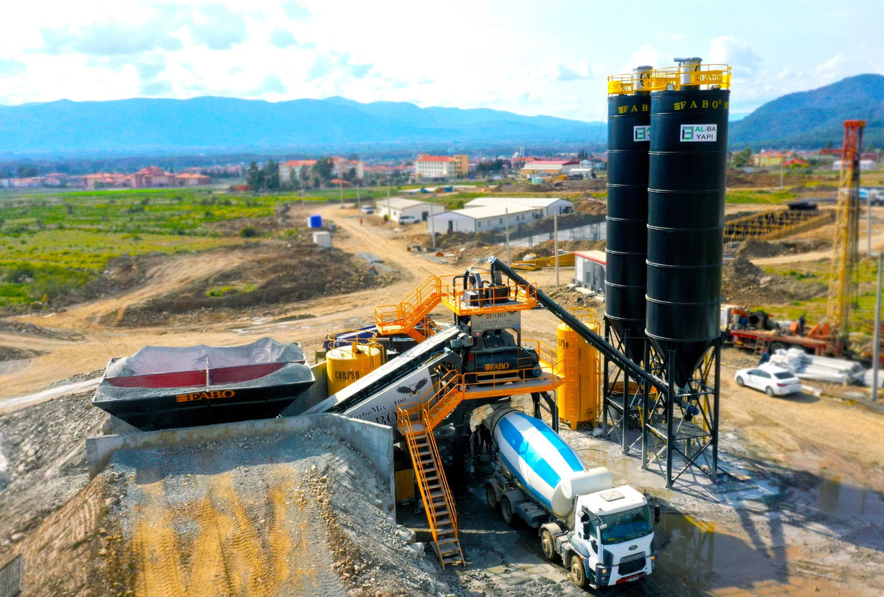 FABO mobile concrete batching plant - Planta de hormigón: foto 3 FABO mobile concrete batching plant - Planta de hormigón: foto 3