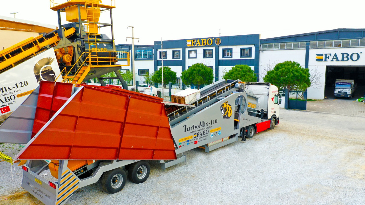 FABO mobile concrete batching plant - Planta de hormigón: foto 2 FABO mobile concrete batching plant - Planta de hormigón: foto 2