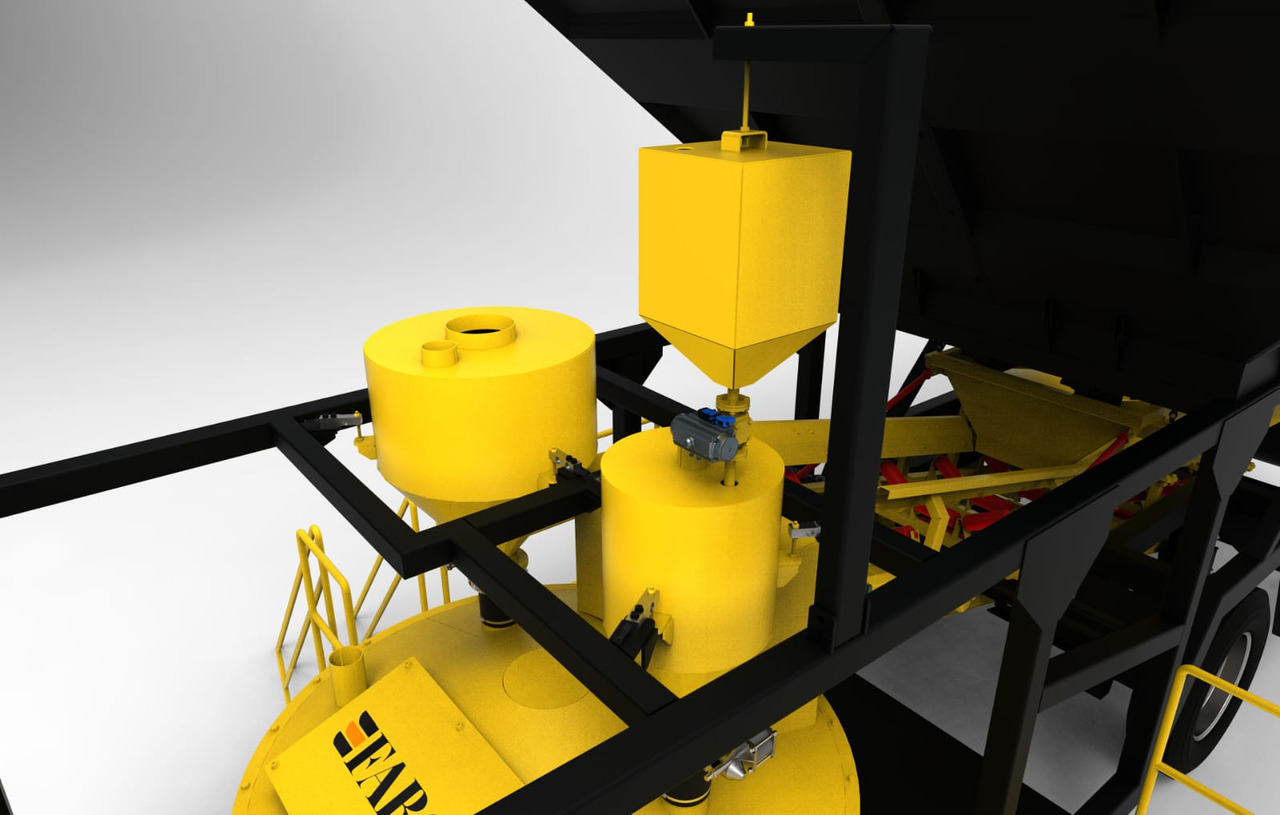 Planta de hormigón nuevo FABO mobile concrete batching plant: foto 11 Planta de hormigón nuevo FABO mobile concrete batching plant: foto 11