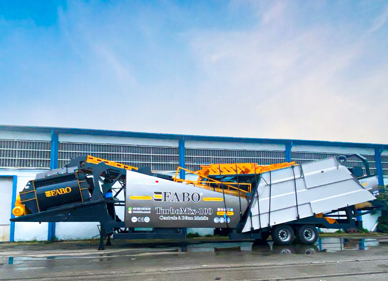 FABO mobile concrete batching plant - Planta de hormigón: foto 1 FABO mobile concrete batching plant - Planta de hormigón: foto 1