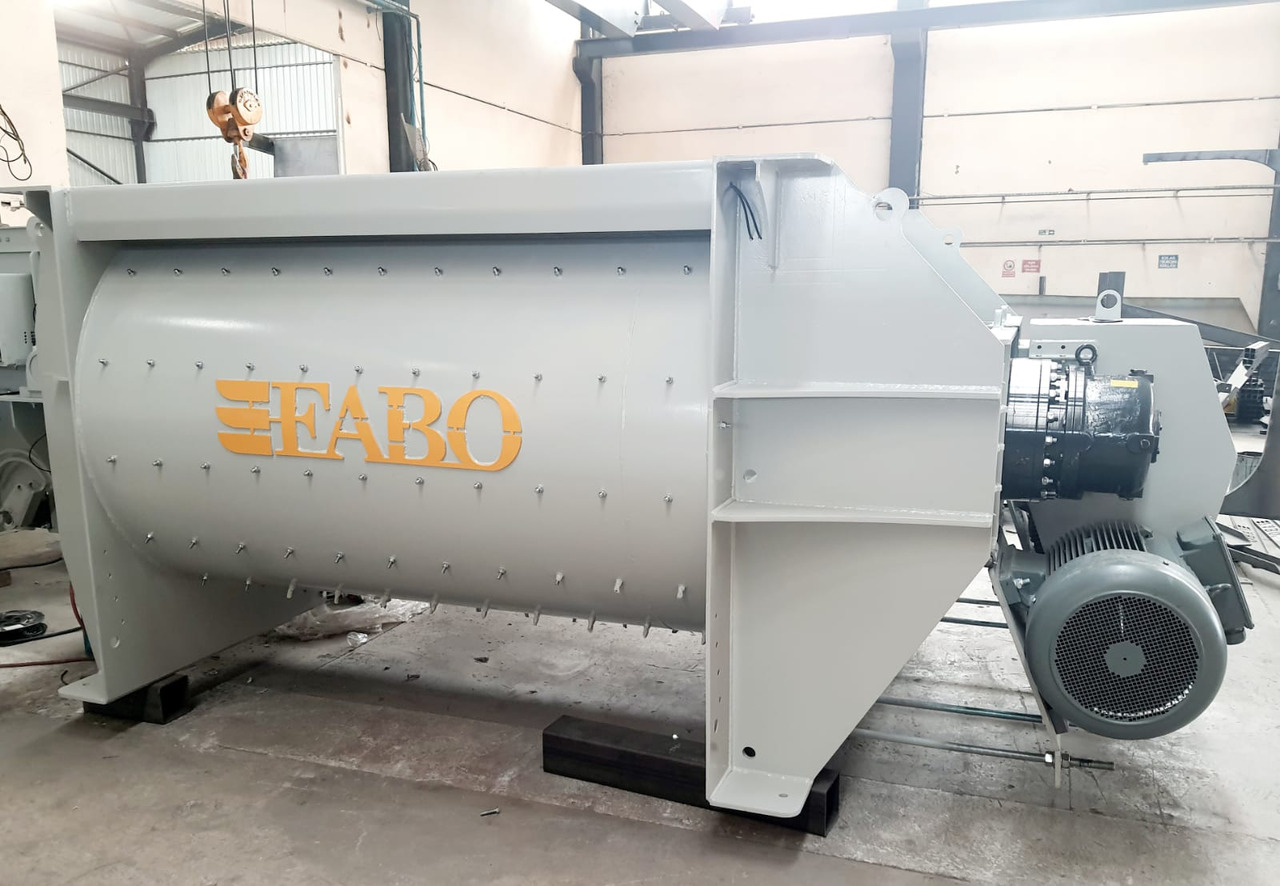 FABO twin shaft mixer - Hormigonera: foto 2 FABO twin shaft mixer - Hormigonera: foto 2