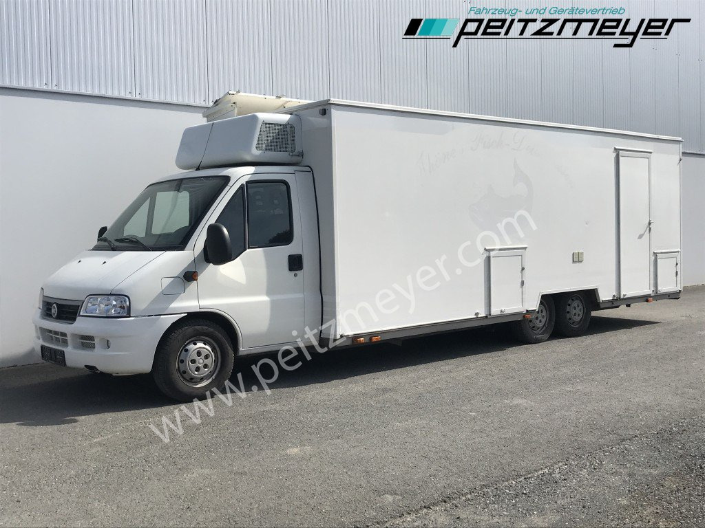 IVECO FIAT (I) Ducato Verkaufswagen 6,5 m - Motor neu vor 21 TKM + Kühltheke, Fritteuse - Camión tienda: foto 1 IVECO FIAT (I) Ducato Verkaufswagen 6,5 m - Motor neu vor 21 TKM + Kühltheke, Fritteuse - Camión tienda: foto 1