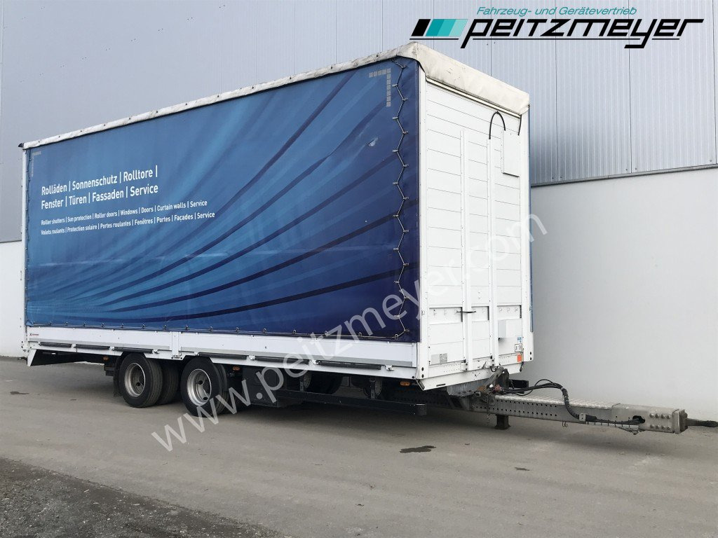 KRUKENMEIER Jumboanhänger TLPS 16,4, Hubdach, Edscha, verzinkt RSAB - Remolque caja abierta: foto 4 KRUKENMEIER Jumboanhänger TLPS 16,4, Hubdach, Edscha, verzinkt RSAB - Remolque caja abierta: foto 4