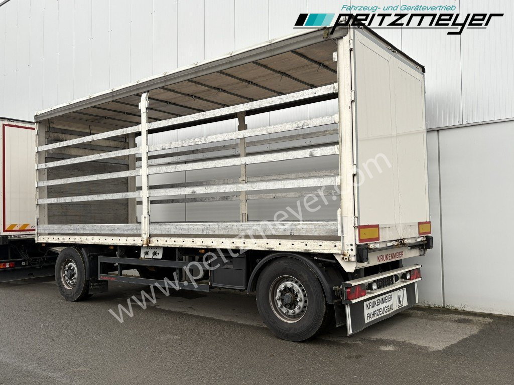 KRUKENMEIER PRITSCHENANHÄNGER 18 T. mit Durchlade - Remolque con toldo: foto 2 KRUKENMEIER PRITSCHENANHÄNGER 18 T. mit Durchlade - Remolque con toldo: foto 2