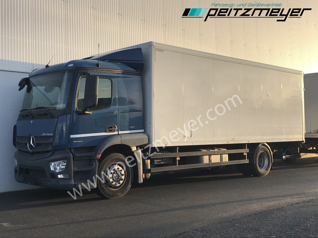 MERCEDES-BENZ Actros 1833 L Koffer+LBW, EU 6 Motor neu bei 594 tkm - Camión caja cerrada: foto 1 MERCEDES-BENZ Actros 1833 L Koffer+LBW, EU 6 Motor neu bei 594 tkm - Camión caja cerrada: foto 1