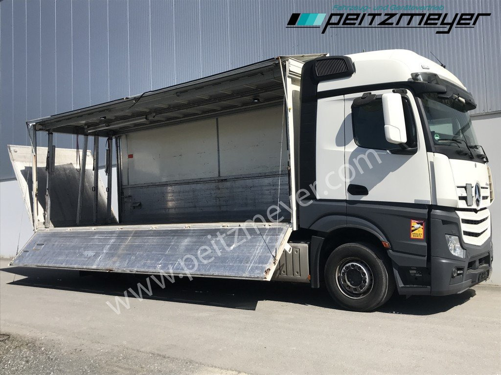 MERCEDES-BENZ Actros 2545 LL Böse Schwenkwand + 2,5 t. LBW BÄR - Camión transporte de bebidas: foto 2 MERCEDES-BENZ Actros 2545 LL Böse Schwenkwand + 2,5 t. LBW BÄR - Camión transporte de bebidas: foto 2