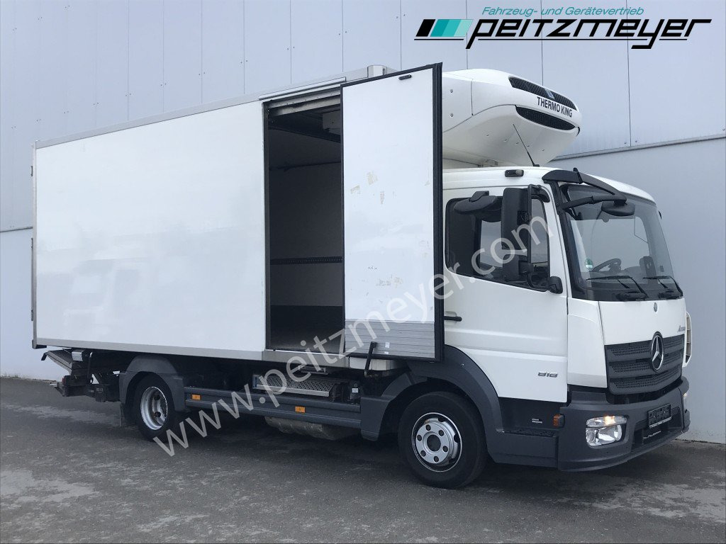 MERCEDES-BENZ Atego 818 L Tiefkühlkoffer m. Trennwand, Thermo T 800, LBW, Klima - Camión frigorífico: foto 2 MERCEDES-BENZ Atego 818 L Tiefkühlkoffer m. Trennwand, Thermo T 800, LBW, Klima - Camión frigorífico: foto 2