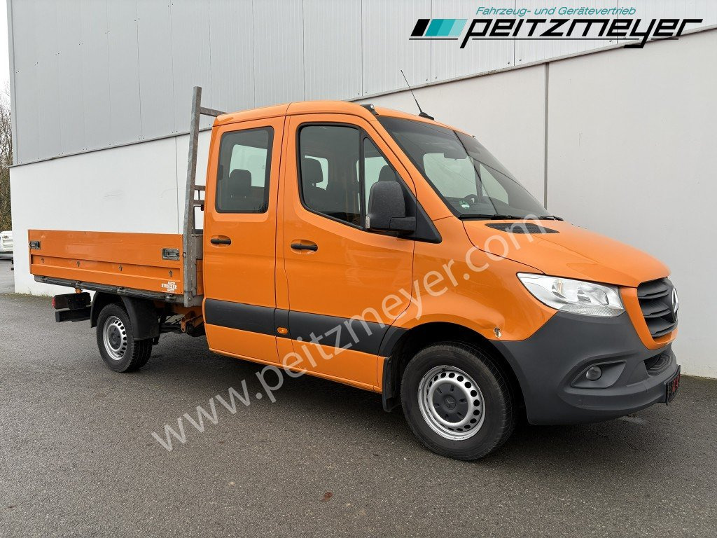 MERCEDES-BENZ Sprinter 314 CDI Doka Pritsche, Klima, Standh., AHK 2,8 t. - Caja abierta furgoneta, Furgoneta combi: foto 2 MERCEDES-BENZ Sprinter 314 CDI Doka Pritsche, Klima, Standh., AHK 2,8 t. - Caja abierta furgoneta, Furgoneta combi: foto 2