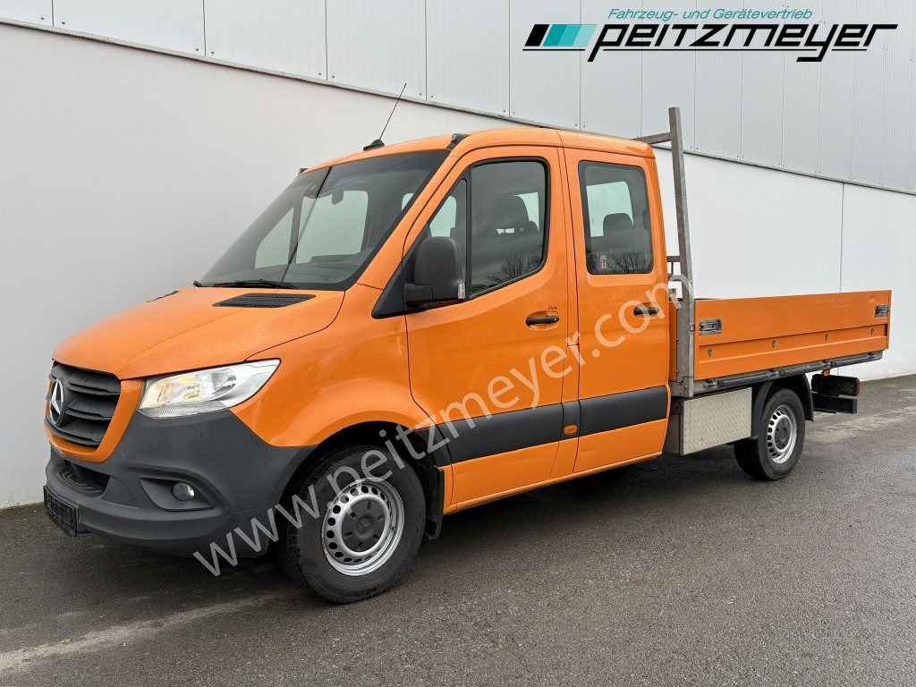 MERCEDES-BENZ Sprinter 314 CDI Doka Pritsche, Klima, Standh., AHK 2,8 t. - Caja abierta furgoneta, Furgoneta combi: foto 1 MERCEDES-BENZ Sprinter 314 CDI Doka Pritsche, Klima, Standh., AHK 2,8 t. - Caja abierta furgoneta, Furgoneta combi: foto 1