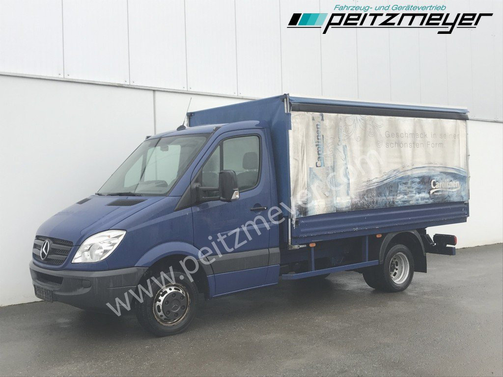 MERCEDES-BENZ Sprinter 515 CDI Pritsche mit Schiebeplane - Furgoneta con caja de lona: foto 1 MERCEDES-BENZ Sprinter 515 CDI Pritsche mit Schiebeplane - Furgoneta con caja de lona: foto 1